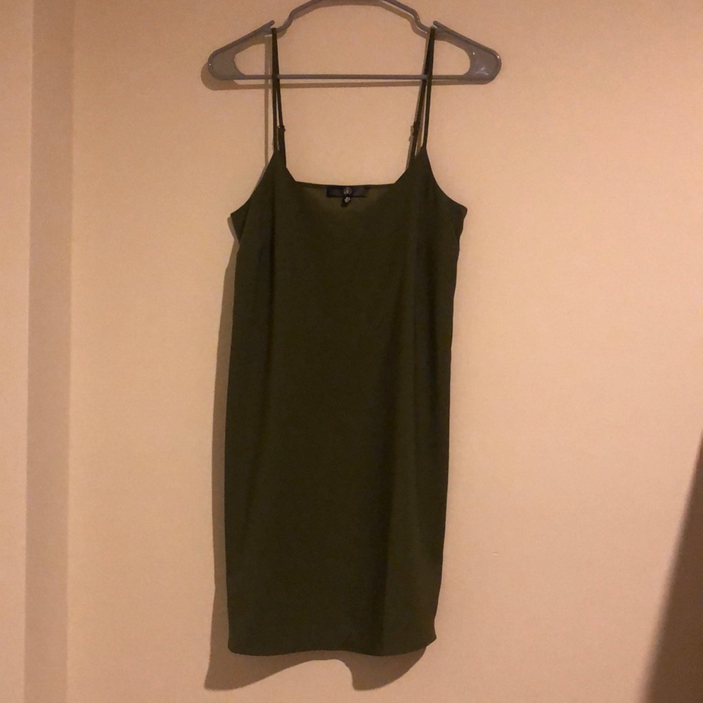 Crepe Cami Shift Dress